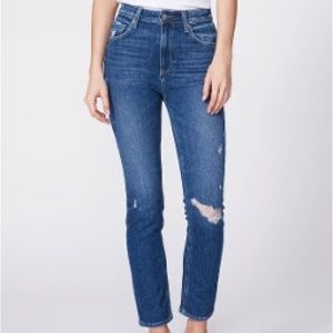 PAIGE Sarah Slim Roadie Destructed Jeans Sz. 28
